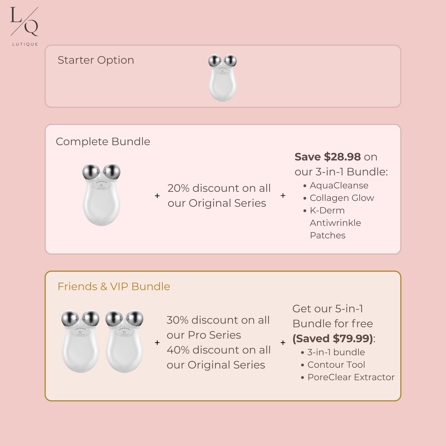 Lutique™ Original Micropulse Handset